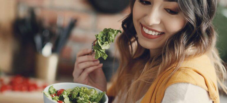 dieta vegetariana y salud oral