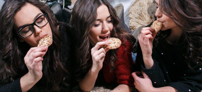 comer dulces navideños con ortodoncia